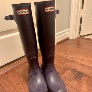 Hunter rain boots